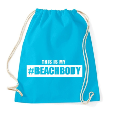 PRINTFASHION #BEACHBODY - Sportzsák, Tornazsák - Surf blue tornazsák