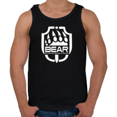 PRINTFASHION BEAR - Escape from Tarkov - Férfi atléta - Fekete
