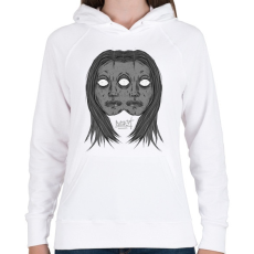 PRINTFASHION Beast Deasign Gemini - Női kapucnis pulóver - Fehér