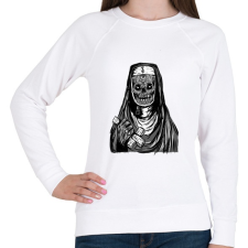 PRINTFASHION Beast Deasign NuN2 - Női pulóver - Fehér női pulóver, kardigán