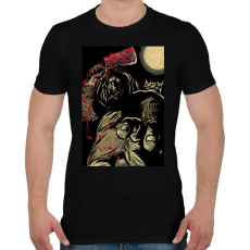 PRINTFASHION Beast Design Killer - Férfi póló - Fekete