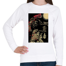 PRINTFASHION Beast Design Killer - Női pulóver - Fehér