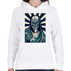 PRINTFASHION BeastDesign - Női kapucnis pulóver - Fehér