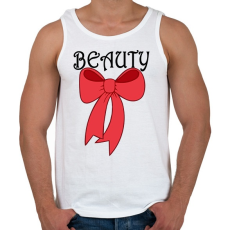 PRINTFASHION Beauty - Férfi atléta - Fehér