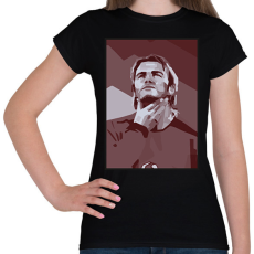 PRINTFASHION Beckham - Női póló - Fekete