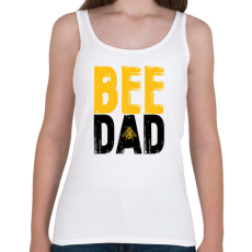 PRINTFASHION Bee Dad - Női atléta - Fehér
