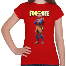 PRINTFASHION Beef Boss Fortnite - Női póló - Piros női póló