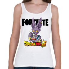 PRINTFASHION Beerus - Fortnite - Női atléta - Fehér
