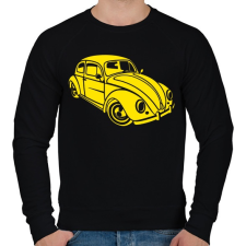 PRINTFASHION beetle - Férfi pulóver - Fekete férfi pulóver, kardigán