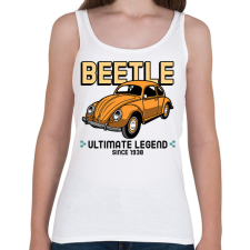 PRINTFASHION BEETLE LEGEND - Női atléta - Fehér női trikó