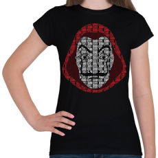 PRINTFASHION Bella Ciao - A nagy pénzrablás - Money Heist - La casa de papel - Női póló - Fekete