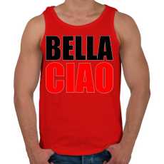 PRINTFASHION Bella ciao - Férfi atléta - Piros