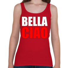 PRINTFASHION Bella ciao - Női atléta - Cseresznyepiros
