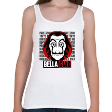 PRINTFASHION BELLA CIAO - Női atléta - Fehér