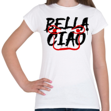 PRINTFASHION Bella Ciao - Női póló - Fehér női póló