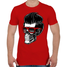 PRINTFASHION Belőtt séró - Férfi póló - Piros férfi póló