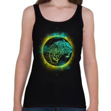 PRINTFASHION Belső erő - Női atléta - Fekete női trikó