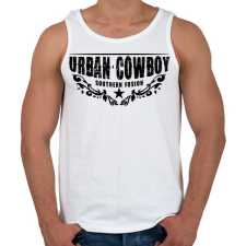 PRINTFASHION Bergeron Rodeo Grounds - Férfi atléta - Fehér atléta, trikó