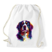 PRINTFASHION Berni Pásztorkutya - Sportzsák, Tornazsák - Fehér tornazsák