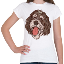 PRINTFASHION Bernipásztor - Női póló - Fehér női póló