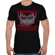 PRINTFASHION BERSERK GUTS - Férfi póló - Fekete