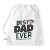 PRINTFASHION Best Dad Ever - Sportzsák, Tornazsák - Fehér