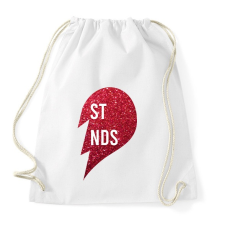 PRINTFASHION Best friends - right - Sportzsák, Tornazsák - Fehér tornazsák