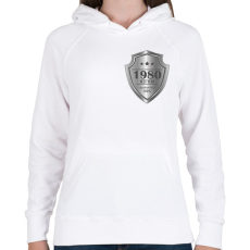 PRINTFASHION Best year - Évszámmal - Női kapucnis pulóver - Fehér