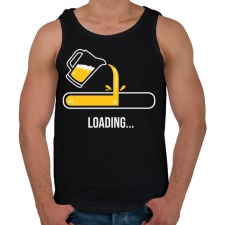 PRINTFASHION Betöltés... - Férfi atléta - Fekete atléta, trikó