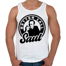 PRINTFASHION Better Call Saul  - Férfi atléta - Fehér