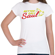 PRINTFASHION Better Call Saul Logo - Női póló - Fehér női póló