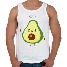 PRINTFASHION (Better) half - Férfi atléta - Fehér atléta, trikó