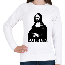 PRINTFASHION BETYÁROS LISA - Női pulóver - Fehér női pulóver, kardigán