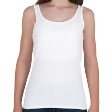 PRINTFASHION Bicikli - Női atléta - Fehér