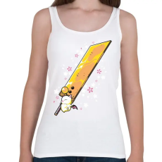 PRINTFASHION Big sword - Női atléta - Fehér
