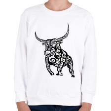 PRINTFASHION Bika - Gyerek pulóver - Fehér gyerek pulóver, kardigán