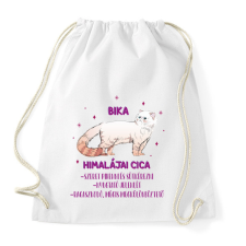 PRINTFASHION Bika - Himalájai cica - Sportzsák, Tornazsák - Fehér tornazsák