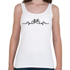 PRINTFASHION BIKE - Női atléta - Fehér női trikó