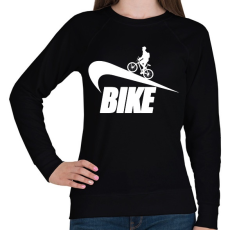 PRINTFASHION Biker - Női pulóver - Fekete