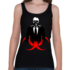 PRINTFASHION BIOHAZARD RAJZ - Női atléta - Fekete