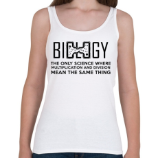 PRINTFASHION BIOLOGY - Női atléta - Fehér