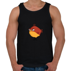 PRINTFASHION Bird - Férfi atléta - Fekete