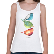 PRINTFASHION Birds - Női atléta - Fehér