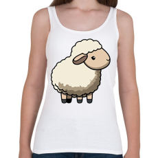 PRINTFASHION Birka - Női atléta - Fehér