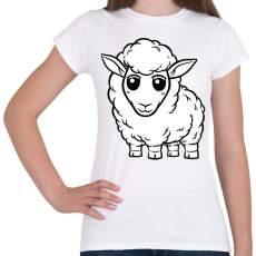 PRINTFASHION Birka - Női póló - Fehér