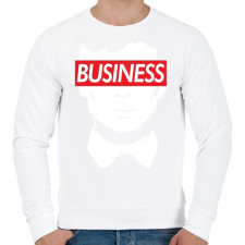 PRINTFASHION Birmingham bandája - Férfi pulóver - Fehér férfi pulóver, kardigán