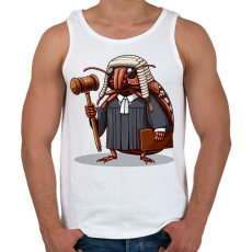 PRINTFASHION Bíró - Férfi atléta - Fehér