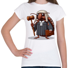 PRINTFASHION Bíró - Női póló - Fehér