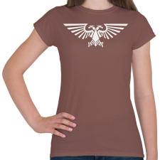 PRINTFASHION Birodalmi Sas - Warhammer 40000 - Női póló - Mogyoróbarna női póló