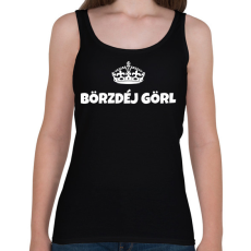 PRINTFASHION BIRTHDAY GIRL - Női atléta - Fekete